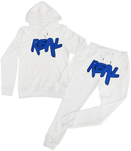 Ensemble de survêtements d'hiver vintage à capuche en chenille brodée sur mesure, coton/polyester, fabriqué au Pakistan, haute qualité, respirant - Product Image 2