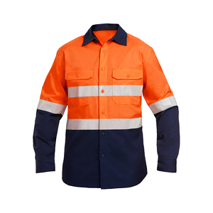 เสื้อมีฮู้ด Hi Viz ฤดูหนาว, เสื้อผ้าฝ้ายหนาผสมกันน้ำชุดทำงาน - Product Image 2