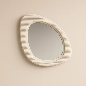 Marco de Madera para Espejo de Pared de Fabricación OEM para un Estilo de Pared Interior Limpio que Ofrece un Atractivo Simple y Elegante - Product Image 6