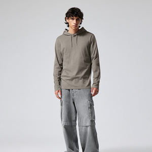 High Quality Heavy Weight Cotton Stringless <b>Hoodie</b> Blank Custom Men Streetwear Oem logo Custom <b>Hoodie</b> - Product Image 5