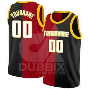 Maillot de basket-ball d'entraînement personnalisé de haute qualité, taille américaine, respirant, design gratuit - Product Image 6