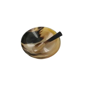 Vente chaude Accueil Hôtel Salade Servir Dîner Bol Naturel Corne De Boeuf Bol Fabriqué À La Main Fabricant pour Hôtel Maison Servir Bol - Product Image 2