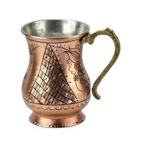 Taza de cobre dorado de alta calidad, perfecta para regalar casas sofisticadas y uso lujoso diario - Product Image 5