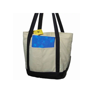 Bán chạy nhất hợp thời trang thiết kế bông vải Tote Túi Đồng bằng mô hình có sẵn ở một mức giá - Product Image 1