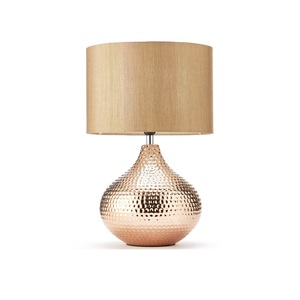 Hot Selling Design Reading metal <b>Lamp</b> silver color hammered finished body shade Lampshade Table <b>Lamp</b> Wholesale Manufacturer - Product Image 4