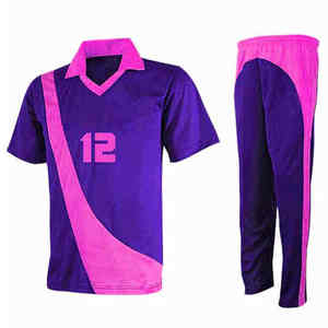 Uniforme de Cricket Hecho en Pakistán Kit Nuevo Número Personalizado y Diseño de Logotipo Uniforme de Cricket Ropa Deportiva Hombres - Product Image 1
