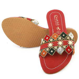 รองเท้าแตะผู้หญิง (KL-055) - สีน้ำตาลแดง - Product Image 6