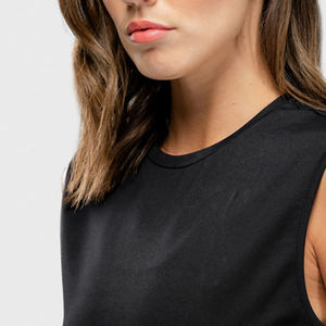 Débardeur basique pour femme, col rond, design épuré, extensible, sans manches, idéal pour l'été, avec logo personnalisé, débardeurs sexy pour filles - Product Image 5