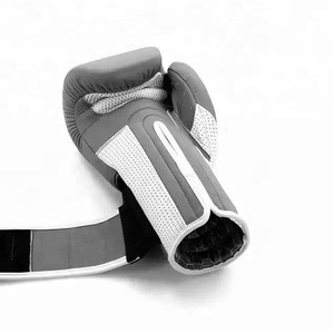 ถุงมือชกมวยสำหรับผู้ชายและผู้หญิง ถุงมือซ้อมหนังสังเคราะห์ทนทานสำหรับมวยไทย คิกบ็อกซิ่ง และการฝึกซ้อม - Product Image 2