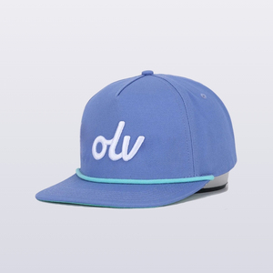 Wholesale Custom <b>Design</b> Lightweight Golf Hat 5 Panel Snapback Hat <b>Flat</b> Brim Custom Inner Woven Tag Direct Factory Garment - Product Image 2