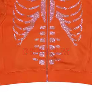 Las Mejores Sudaderas Casuales de Invierno para Hombre con Estampado de Diamantes de Imitación, Tela Personalizada ODM, Hechas en Pakistán - Product Image 5