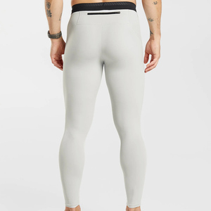 Vêtements de gym pour hommes, leggings de yoga à taille élastique, leggings de compression pour hommes, nouvel arrivage de collants de sport de fournisseur professionnel - Product Image 3