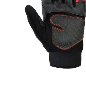 Gants de sécurité pour mécanicien en cuir à doigts complets Haute performance de protection des mains Gants de mécanicien en cuir bon marché - Product Image 5