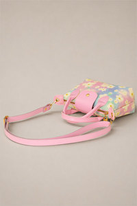 Pastel Floral <b>Canvas</b> <b>Mini</b> Tote Bag for Women | Custom Logo OEM ODM Wholesale - Product Image 2