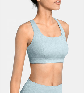 Fitness dames filles course Gym Yoga soutien-gorge hauts Logo personnalisé exercice entraînement femmes sport soutien-gorge - Product Image 1