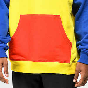 100% algodón Top Trending alta calidad Color sólido sudadera de gran tamaño cómodo Sudadera con capucha serigrafía algodón Sudadera con capucha para hombres - Product Image 3
