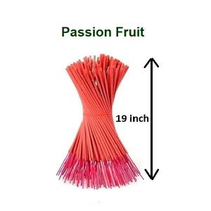 Varillas de incienso de 19 pulgadas, varitas de incienso naturales de fruta de la pasión más vendidas, suministro a granel (rojo) - Product Image 1
