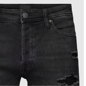 Pantalones cortos de mezclilla holgados para hombres de moda Durable Ligero e ideal para salidas casuales y días relajados Pantalones cortos de mezclilla para hombres - Product Image 6