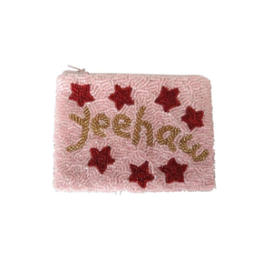 Sac à monnaie perlé personnalisable avec logo, style amour, sac à main tendance pour femme avec thème brodé, fermeture éclair - Product Image 2