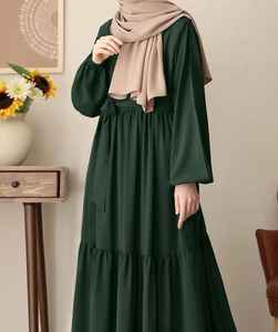 <b>Modest</b> Islamic Clothing Young Girls Turkish Abaya Designs for Party Wear and Everyday Use Anti Wrinkle Material - Product Image 6
