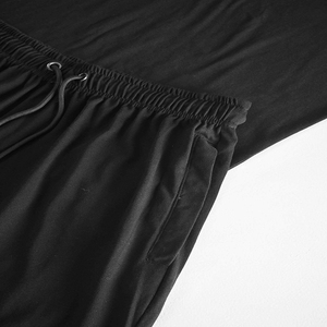 Impression personnalisée hommes deux pièces ensemble Gym Fitness grande taille hommes sans manches à capuche débardeur Shorts été décontracté sport séchage rapide - Product Image 3