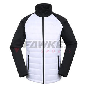 Venta al por mayor personalizado peso ligero impermeable recortado abajo hombres algodón lleva buena calidad hombres Puffer chaquetas - Product Image 1