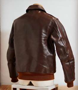 Chaquetas de otoño informales recubiertas para hombre, cuello alto, patrón sólido, lona, cierre de cremallera, servicio OEM, logotipo frontal, técnicas teñidas lisas - Product Image 4