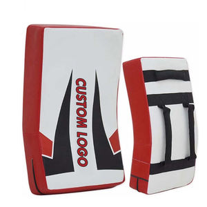 Almohadilla de entrenamiento de cuero resistente para MMA y Muay Thai, escudo acolchado de espuma de alto impacto, objetivo de boxeo de PVC para entrenamiento de artes marciales - Product Image 1