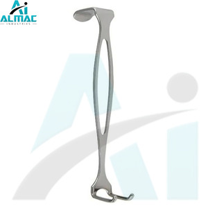 Retractor Czerny de acero inoxidable ALMAC, artículo de venta caliente, 20cm, mordazas de hoja de doble extremo, instrumento quirúrgico de 32x22mm - Product Image 6