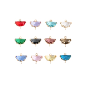 Colgante de cuarzo rosa en forma de D, conjunto de bisel de doble fianza, joyería hecha a mano con estilo, conjunto de puntas de plata esterlina con piedra facetada - Product Image 2