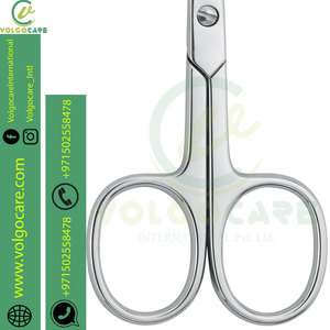 Ciseaux à ongles classiques et ciseaux à cuticules pour ongles de doigts et d'orteils fabriqués en acier inoxydable dans un style unique - Product Image 3