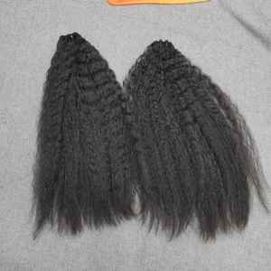 Trame de cheveux étirés vietnamiens 100% cheveux humains Yaki droit couleur naturelle Standard d'exportation - Product Image 1