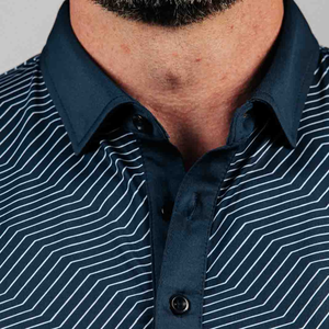 เสื้อโปโลสำหรับผู้ชายเสื้อคอตตอนระบายอากาศผ้าคอตตอน100% เสื้อถักแขนสั้นพิมพ์ลายเปล่าโลโก้ตามสั่ง - Product Image 5