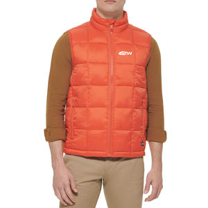 เสื้อกั๊กพัฟเฟอร์ผู้ชายคุณภาพสูง แบบสั่งทำพิเศษ ระบายอากาศได้ดี แบบเย็บติดกัน ดีไซน์ใหม่ สีพื้น น้ำหนักเบา แขนครึ่ง - Product Image 1