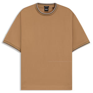 Camiseta de verano informal para hombre de diseño Original Premium 100% algodón de talla grande versátil suelta de seda de hielo de manga corta - Product Image 1