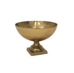 ชามแชมเปญโลหะทรงรีพร้อมฐานถ้วยเก็บไวน์สีทองสำหรับบาร์ที่บ้านโรงแรม - Product Image 3