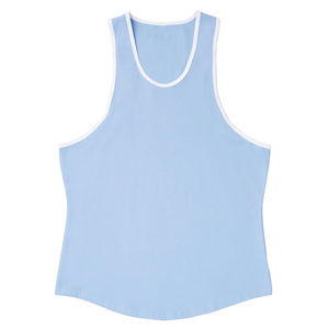 Débardeur de sport slim pour homme avec logo personnalisé, entraînement, musculation, athlétique, séchage rapide, compression, sans manches, 2026 - Product Image 4