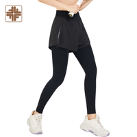 Conjunto de Leggings de Yoga para Mujer, Cintura Alta Elástica, Color Sólido, Tejido Acanalado Suave, Sin Costuras, Elástico en Cuatro Direcciones, Secado Rápido, Pantalones que Realzan los Glúteos