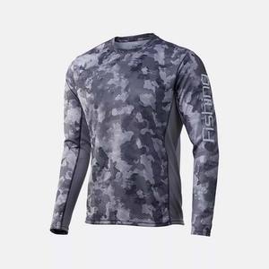 Nuevo diseño para hombre Upf 50 + protección UV pesca Jersey manga larga transpirable secado rápido ropa deportiva para invierno pesca camisas - Product Image 3