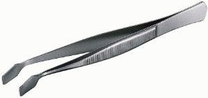 Pinzas de Vidrio de Cobertura Científica Kuehne de Acero Inoxidable de Primera Calidad, Hojas Anchas Desplazadas, Instrumentos Quirúrgicos Curvos de Shu&Co OEM - Product Image 2