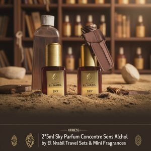 น้ำหอม Sky Parfum Concentr Sans Alcool ขนาด 2*5 มล. โดย El Nabil ชุดเดินทางและน้ำหอมขนาดพกพา - Product Image 3