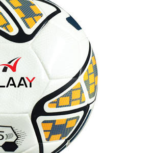 Balón de fútbol de entrenamiento para uso en interiores y exteriores, cuero PU de alta calidad con logotipo personalizado, tamaño oficial 5, balón de fútbol de entrenamiento - Product Image 3