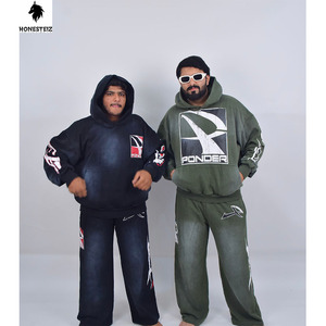 ชุดวอร์มไนลอน2ชิ้นสำหรับผู้ชายและผู้หญิง, ชุดวอร์มกางเกงวอร์มผ้านิ่มมีซิป - Product Image 6