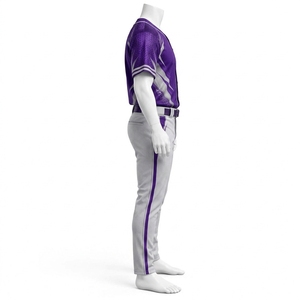Uniforme de baseball moderne conçu avec des matériaux de qualité supérieure, coupe confortable, coutures renforcées et construction respirante, idéal - Product Image 2