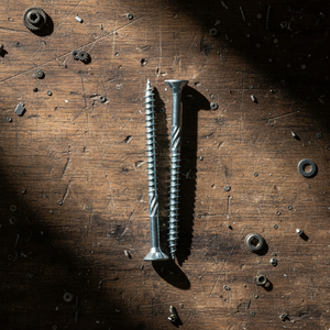 Vis à bois à tête fraisée à empreinte Torx en acier au carbone de qualité industrielle, classe 4.8 6.8, revêtement zinc/nickel (métrique/pouce), filetage grossier - Product Image 1