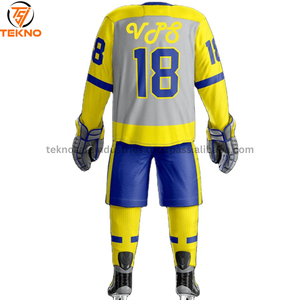 Recién llegado, de alta calidad uniforme de hockey sobre hielo, equipo sublimado, Jersey de hockey sobre hielo de Canadá, uniforme de hockey sobre césped, servicio OEM - Product Image 3
