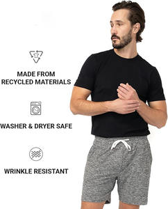 High Quality Cotton <b>Men's</b> <b>Shorts</b> Custom Logo Loose Fit Mid Waist for Gym Casual Wear Factory Wholesale - Product Image 4