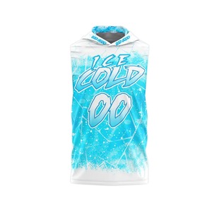 7on7 Drapeau Football Uniformes Jersey pour les Jeunes Entièrement Sublimé Compression À Capuche Sans Manches 7v7 Jersey - Product Image 3