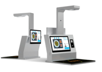 Système de commande et de paiement en libre service pour les plats de cafétéria Reconnaissance visuelle AI et caisse enregistreuse POS