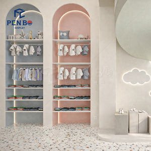 Perlengkapan toko pakaian kreatif Modern <span class=keywords><strong>Display</strong></span> Showroom garmen furnitur toko bayi - Product Image 1